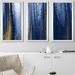 Everly Quinn 'Matthew 19:26 People of Possibility' by Mark Lawrence - 3 Piece Picture Frame Painting Print Set on Acrylic in Blue | Wayfair