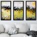 Orren Ellis 'Mark 16:6 He Is Risen' by Mark Lawrence - 3 Piece Picture Frame Painting Print Set on Acrylic in Black/Green/Yellow | Wayfair