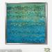 Ivy Bronx Psalm 67:7 God Shall Bless Us by Mark Lawrence - Print Plastic/Acrylic in Blue/Green | 25.5 H x 25.5 W x 1 D in | Wayfair