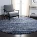 Blue/Navy 84 x 1.81 in Indoor Area Rug - Latitude Run® Audri Abstract Navy/Ivory Area Rug Polypropylene | 84 W x 1.81 D in | Wayfair