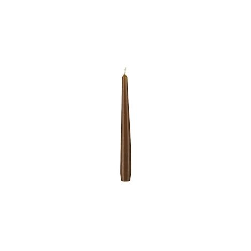 Kopschitz Kerzen Spitzkerzen Haselnuss, 400 x 22 mm, 10 Stück