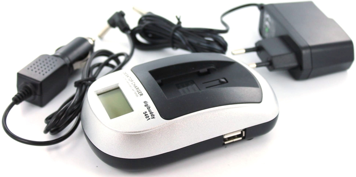 AGI Ladegerät kompatibel mit PANASONIC HC-V210 Image