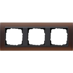 Gira Abdeckrahmen 3f.opak dbr 021313 Image