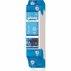 Eltako Installationsschütz, 25A, 250V/AC, 1S, 2300W/AGL, 3600VA/LL, 1TE Image