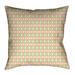 Latitude Run® Avicia Pillow Cover in Pink/Green | 18 H x 18 W in | Wayfair F433FE15BC3D4647B358BCC4FED41E1B