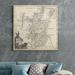 World Menagerie 'Map of Scotland' - Wrapped Canvas Graphic Art Print Canvas, Solid Wood in Gray/White | 24 H x 24 W x 1 D in | Wayfair