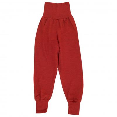 Engel - Baby-Hose Feinripp mit Nabelbund - Merinounterwäsche Gr 86/92 rot Image