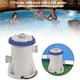 wangza Pompe de filtration Pompe de filtration de piscine Pompe de filtration de circulation pour piscine hors sol Élément filtrant de 300 gallons Pompe filtrante Filtre spécial pour piscine et piscine