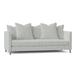 Bernhardt Taylor 87.5" Wide Patio Sofa w/ Cushions Metal/Rust - Resistant Metal in Gray | 29 H x 87.5 W x 38.5 D in | Wayfair O7417_6023-010