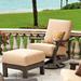 Telescope Casual St. Catherine Swivel Patio Chair w/ Cushions Plastic in Brown | 36.25 H x 30 W x 35.25 D in | Wayfair KK6D72201