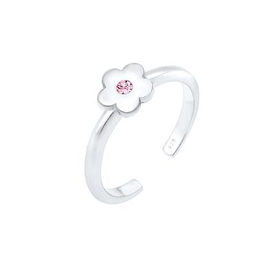 Elli Kinder Blume Kristall 925er Silber silberfarben Damen Image