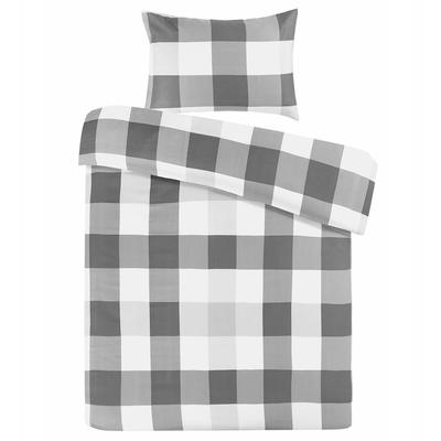 Gallazzo Bettwäsche 1200 - Grau 1x 225cm x / 2x 50cm 75cm