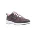 Women's Washable Walker Revolution Sneakers by Propet® in Grey Pink (Size 9 1/2 M)