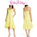 Lilly Pulitzer Dresses | 2 Lilly Pulitzer Eloisa High/Low Midi Sundress | Color: White/Yellow | Size: 2