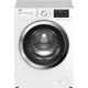 Beko WYA81643LE1 Waschmaschine/weißes LC-Display mit Startzeitvorwahl 0-24 h/Restzeitanzeige und Schleuderwahl/ 8 kg / Energieklasse C