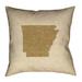 Ivy Bronx Austrinus Arkansas Canvas in, Spun Double Sided Print/Floor Pillow Polyester/Polyfill blend in White/Yellow | 36 H x 36 W in | Wayfair