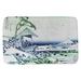 Bloomsbury Market Clair Tea House at Koishikawa Rectangle Non-Slip Bath Rug Memory Foam in Gray | 17" W x 24" L | Wayfair