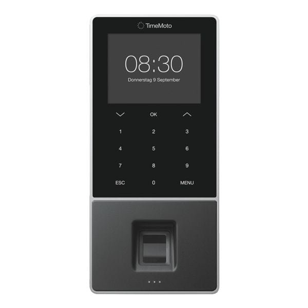 TimeMoto Zeiterfassungs-Komplettsystem »TM-828 SC« inkl. TimeMoto Cloud - Testversion - T rot, 9.95x21.5x4.43 cm Image