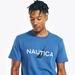 Nautica Men's Logo Graphic Sleep T-Shirt Bright Cobalt, XXL