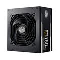 Cooler Master MWE 750 Gold V2, Modulares PC-Netzteil (EU-Stecker), 80 Plus Gold, 750 Watt Netzeil mit Flachkabel, 120mm HDB-Lüfter, Temperaturschwelle 50˚C