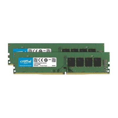 Crucial 32GB Desktop DDR4 3200 MHz UDIMM Memory Ki...