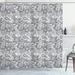 Winston Porter Wemple Digital Persian Leaf Single Shower Curtain Polyester | 70 H x 69 W in | Wayfair WNPR2861 39391966