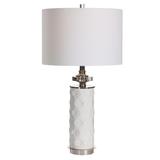 Uttermost Calia White Table Lamp - 28428-1