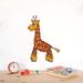 Zoomie Kids Baby Giraffe Cartoon Wall Decal Vinyl in Orange/Red | 30 H x 15 W in | Wayfair B2A0FA559094424DBBE25D2B1492542C