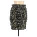 Forever 21 Casual Skirt: Black Jacquard Bottoms - Women's Size Small