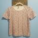 J. Crew Tops | J. Crew Cluster Sequin Tee Size Xs | Color: Blue/Orange | Size: Xs