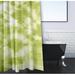 Bay Isle Home™ Pembrook Floral Single Shower Curtain Polyester in Green/Brown | 73 H x 70 W in | Wayfair BAYI5702 34521260