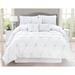 Etta Avenue™ Deana Modern & Contemporary Comforter Set Polyester/Polyfill/Microfiber in White | King Comforter + 6 Additional Pieces | Wayfair