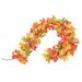 Primrue 5' Garland, Polyester in Red | 6 H x 60 W x 4 D in | Wayfair 9B8E51C778E44573A47BEE838ED3C2BC