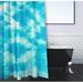 Bay Isle Home™ Pembrook Floral Single Shower Curtain Polyester in Blue | 73 H x 70 W in | Wayfair BAYI5702 34521258