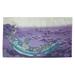 Indigo 26 x 0.25 in Area Rug - World Menagerie Boat Among the Lily Pads Purple Area Rug Metal | 26 W x 0.25 D in | Wayfair