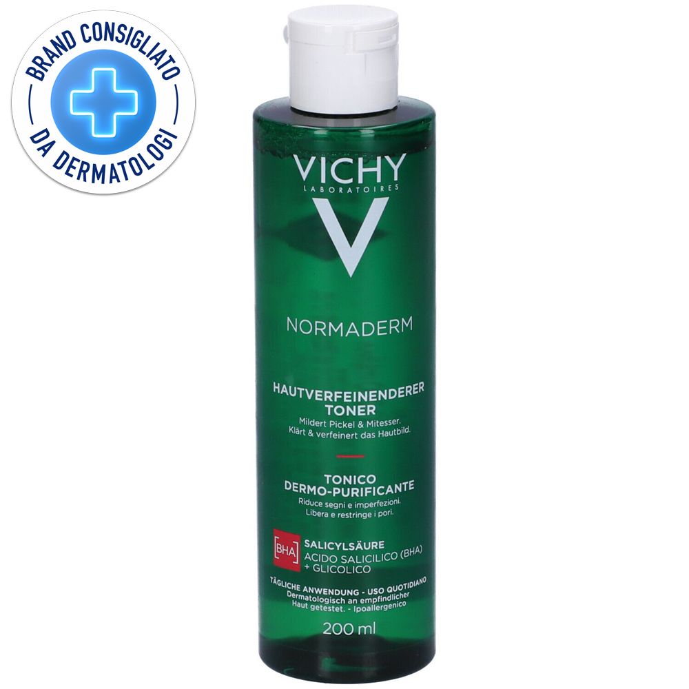 Vichy Normaderm Tonico Astringente Purificante per pelli grasse a tend