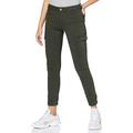 ONLY Cargo Jeans Hose | Stretch Denim Jogger Pants | Slim Mid Waist Karottenhose ONLMISSOURI, Farben:Grün-3, Größe:34W / 34L, Z-Länge:L34