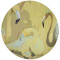 Nicolette Mayer Palm Springs Pebble 16" Vinyl Placemat Vinyl in Yellow | 16 W in | Wayfair PALMSPRINGSGOLDEN16ROUNDPEBBLE