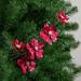 Northlight Seasonal 28" Pink Cosmos Artificial Christmas Flower Stem Plastic in Red | 28 H x 3.5 W x 5 D in | Wayfair NORTHLIGHT GB26396