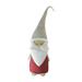 Northlight Seasonal 19" Red & White Plaid Blushing Santa Gnome Tabletop Decor | 19 H x 7 W x 4.5 D in | Wayfair 32618617