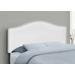 Bed / Headboard Only / Full Size / Bedroom / Upholstered / Pu Leather Look / White / Transitional - Monarch Specialties I 6012F