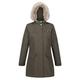 Regatta Womens Serleena II Waterproof Insulated Parka Jacket - Khaki - 10