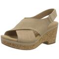 Clarks Damen Giselle Cove Sandale mit Absatz, Sandleder, 35.5 EU