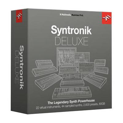 IK Multimedia Syntronik Deluxe Crossgrade - Virtual Synthesizer Workstation Plug-In (Down SY-DLX-DDC-IN