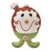 Northlight Seasonal 9" Red & Green Glittered Shatterproof Gingerbread Boy Christmas Ornament in Green/Red/White | 9 H x 6 W x 1.25 D in | Wayfair