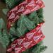 Northlight Seasonal Cranberry Red & Trees Burlap Wired Christmas Craft Ribbon 2.5" x 10 Yards Plastic in White | 1 H x 2.5 W x 360 D in | Wayfair