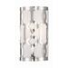 Everly Quinn Horrocks 1-Light Wall Sconce Metal/Fabric in Gray | 12 H x 6.5 W x 6.5 D in | Wayfair 33E5E1D87459458F8A0960758DE5C45D