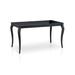 Rosdorf Park Fickes Extendable Dining Table Wood/Glass in Black | 30 H in | Wayfair 44C1AD0454774574AC0711DD49CBC993