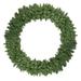 Northlight Seasonal Mixed Pine Artificial Christmas Wreath Traditional Faux, Metal in Green | 12 H x 72 W x 72 D in | Wayfair NORTHLIGHT V87074