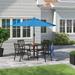 Sol 72 Outdoor™ Kaylani 7' Market Umbrella Metal in Blue/Navy | Wayfair A91AD45DF0534B11A15001D8B1822789